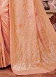 Wedding Wear Peach Color saree